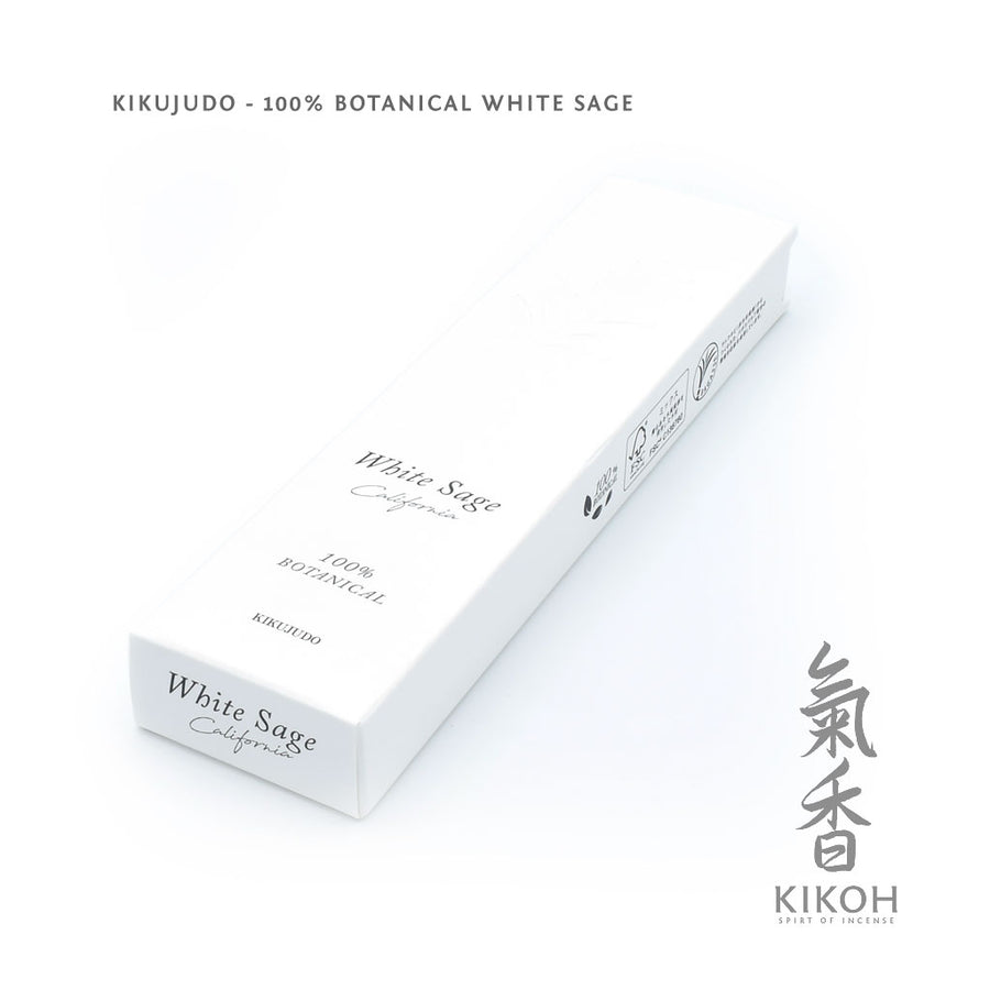 Kikujudo 100% Botanical - White Sage Incense