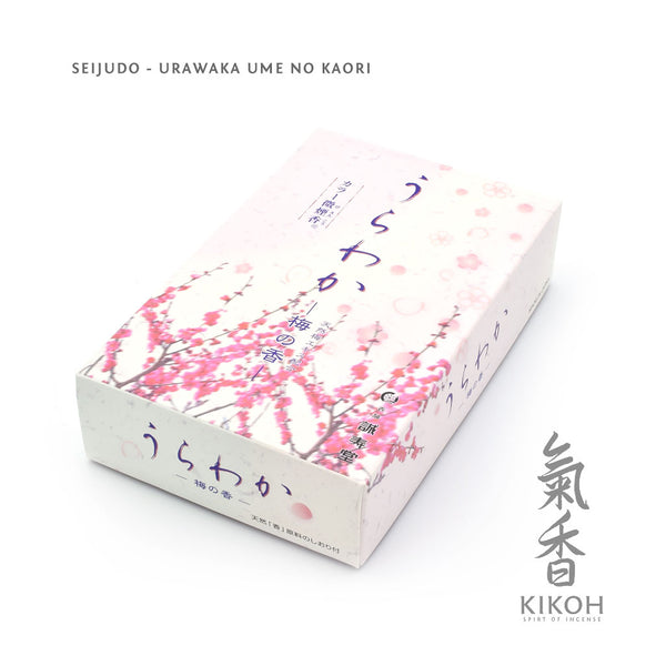 Seijudo Urawaka - Ume no Kaori Incense - Kikoh Incense LLC