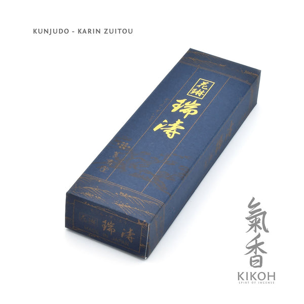 絹本（けんぽん） Kunjudo Karin Zuitou Incense - Kikoh Incense LLC