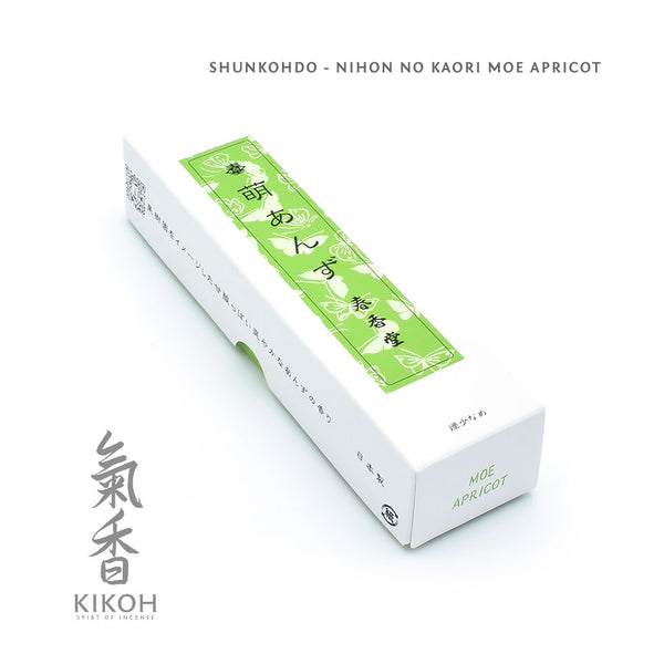 Shunkohdo Nihon no Kaori Apricot Incense - Kikoh Incense LLC
