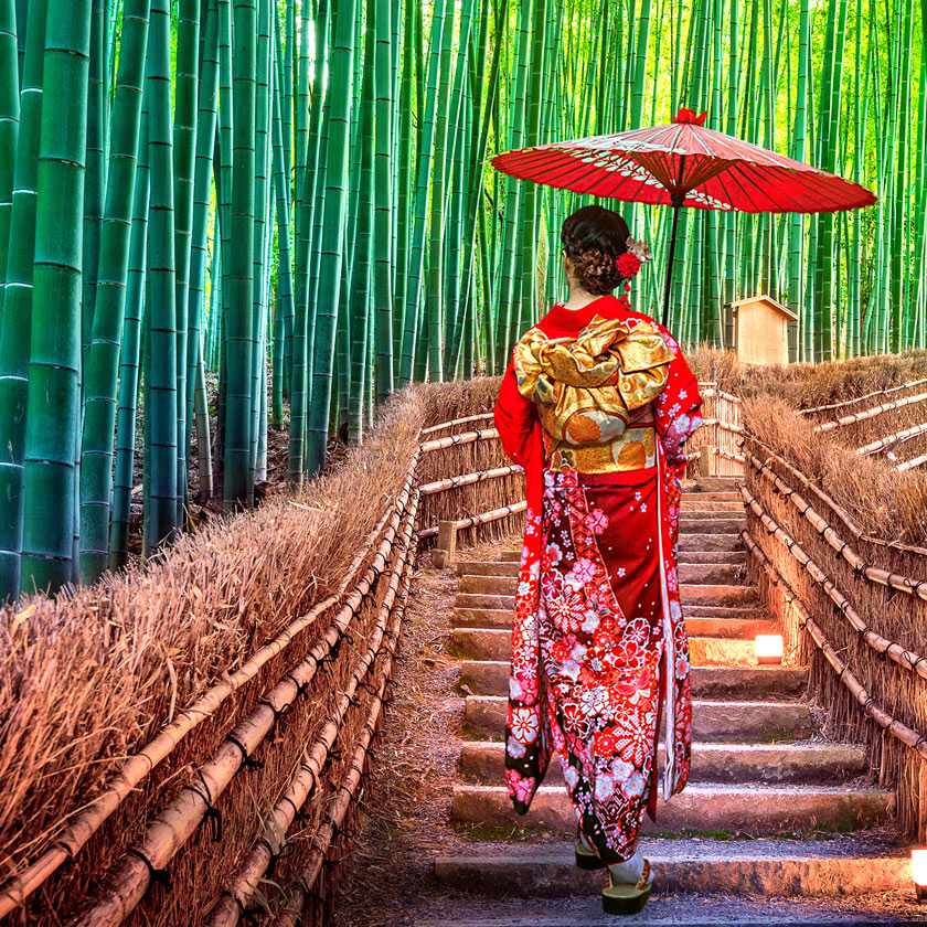 Listening to Baikundo Yūzen