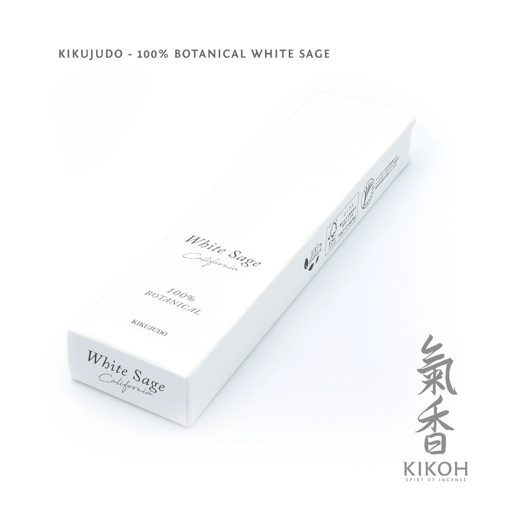 Kikujudo 100% Botanical - White Sage Incense