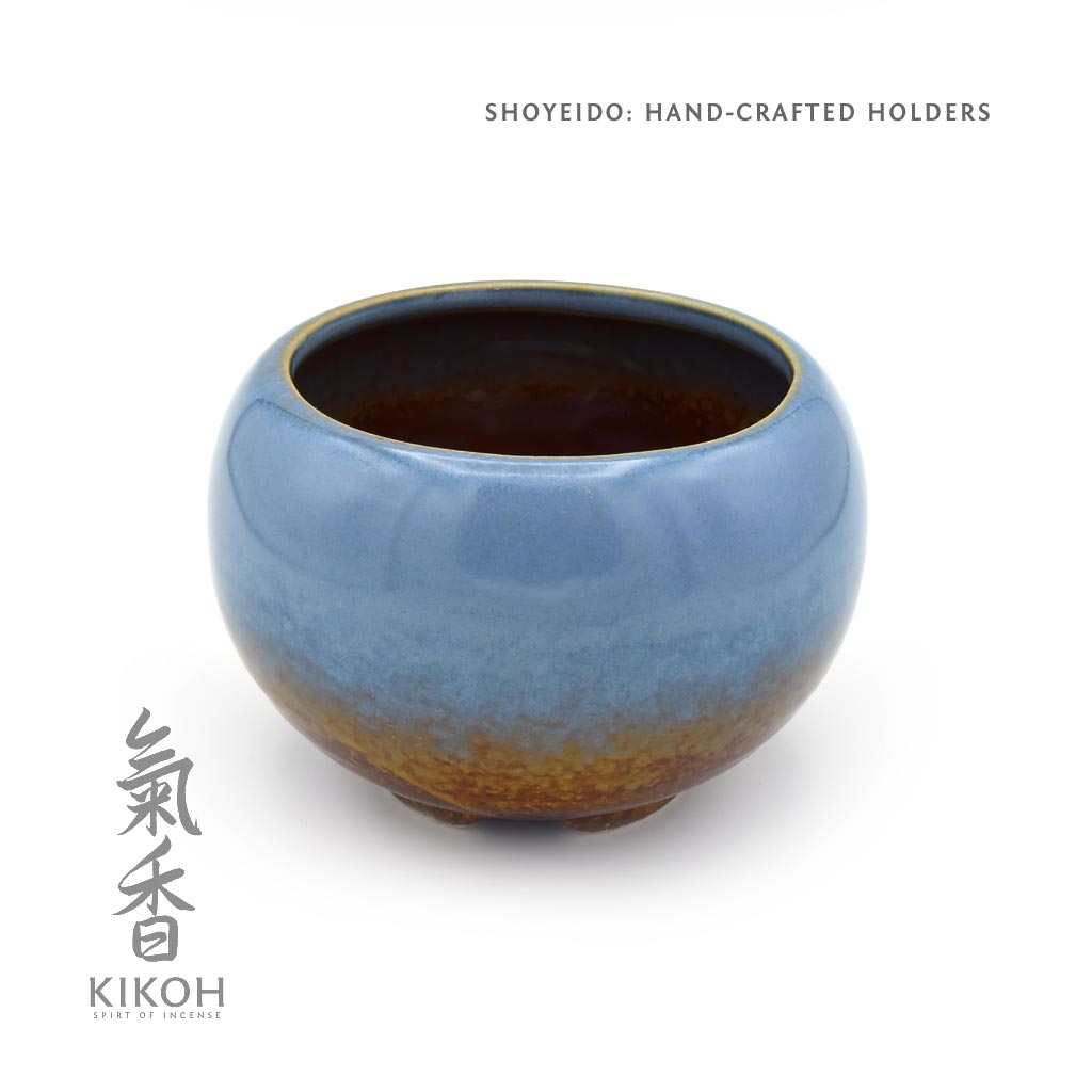 Azure Incense Bowl