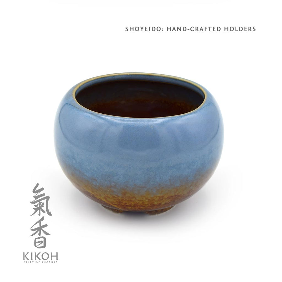 Azure Incense Bowl