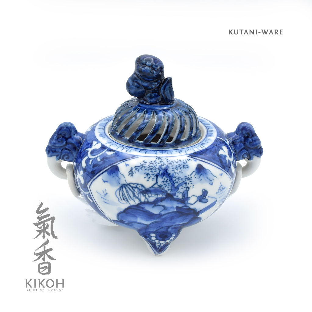Sometsuke Kutani-Ware Koro