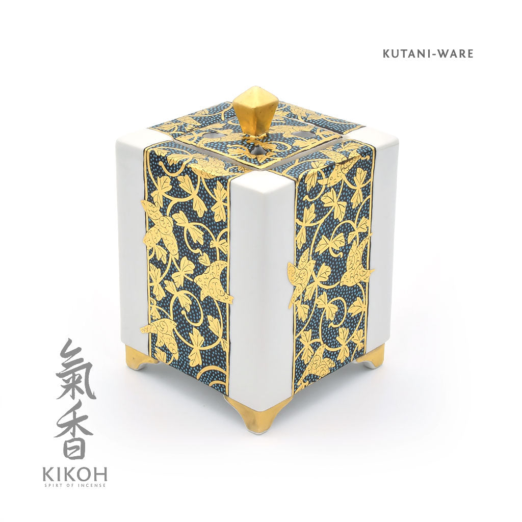 Kogane no Karakusa Kutani-Ware Koro