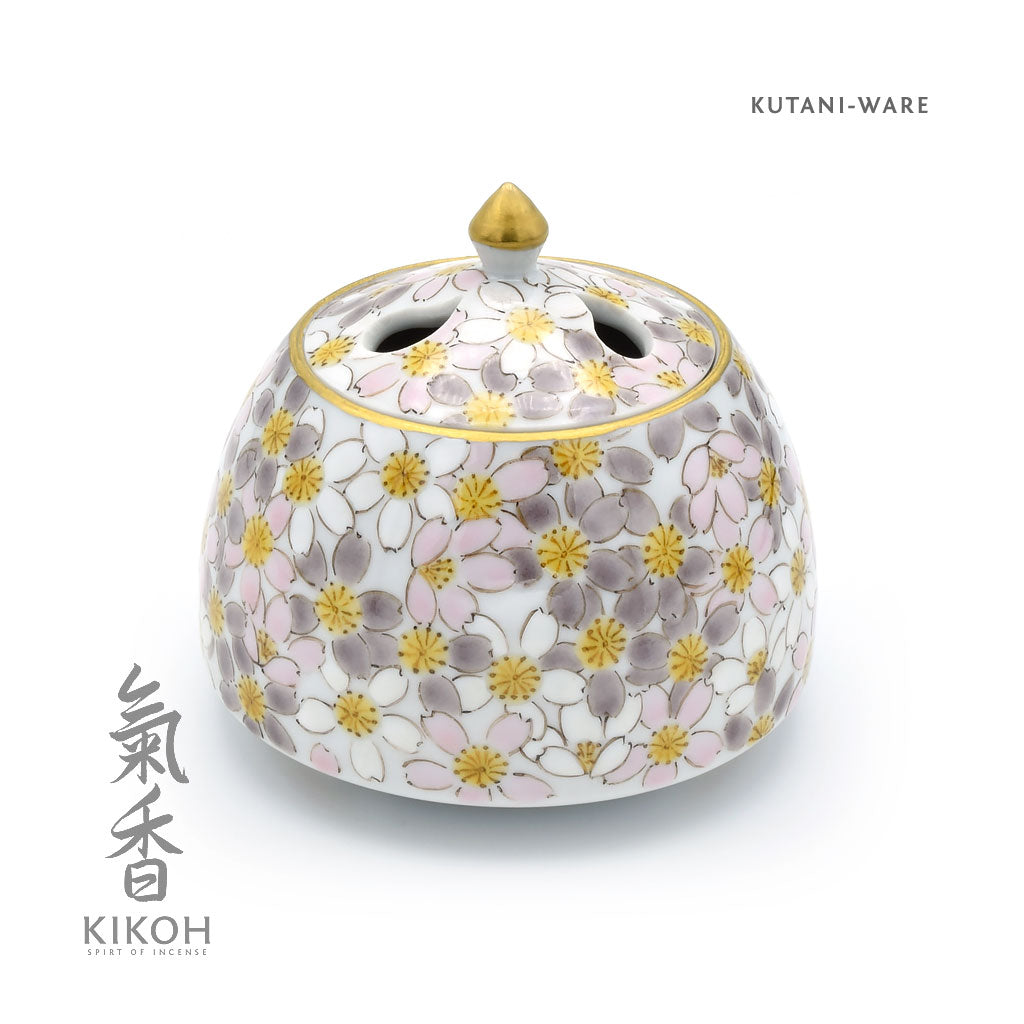 Kane Sakura Kutani-Ware Koro