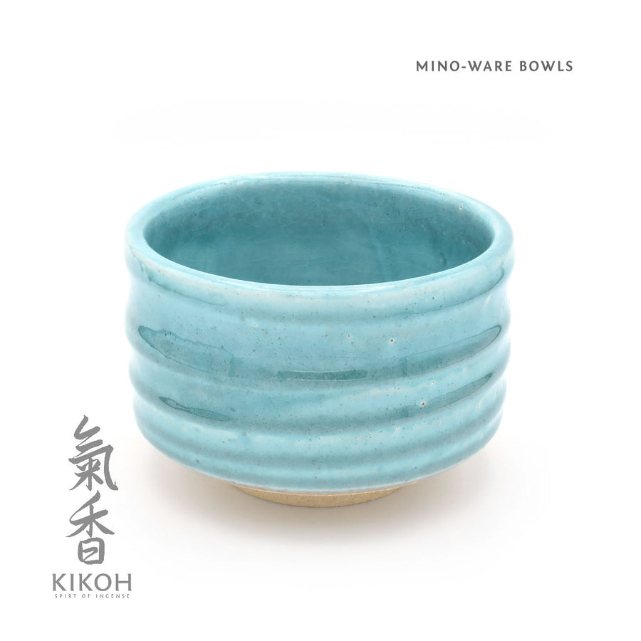 Gloss Turkish Blue Mino-Ware Bowl