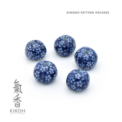 Kimono Pattern Ceramic Holders