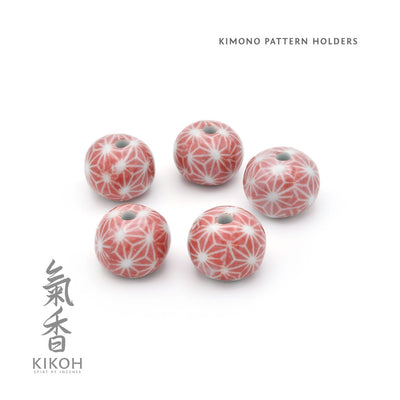 Kimono Pattern Ceramic Holders