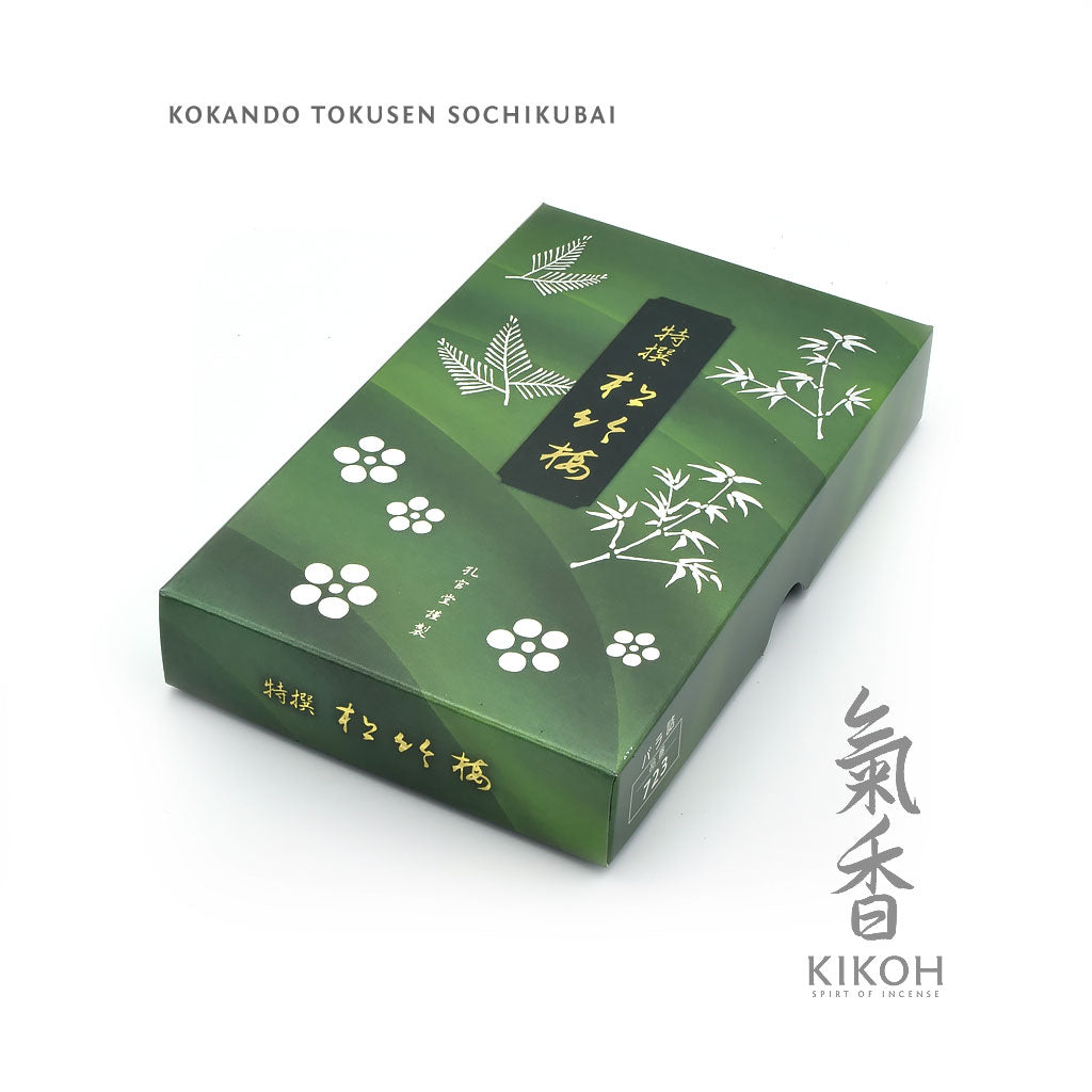 Kokando Tokusen Shōchikubai Incense
