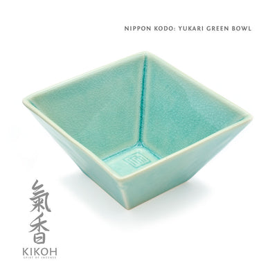 Green Yukari Incense Bowl