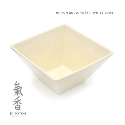 White Yukari Incense Bowl
