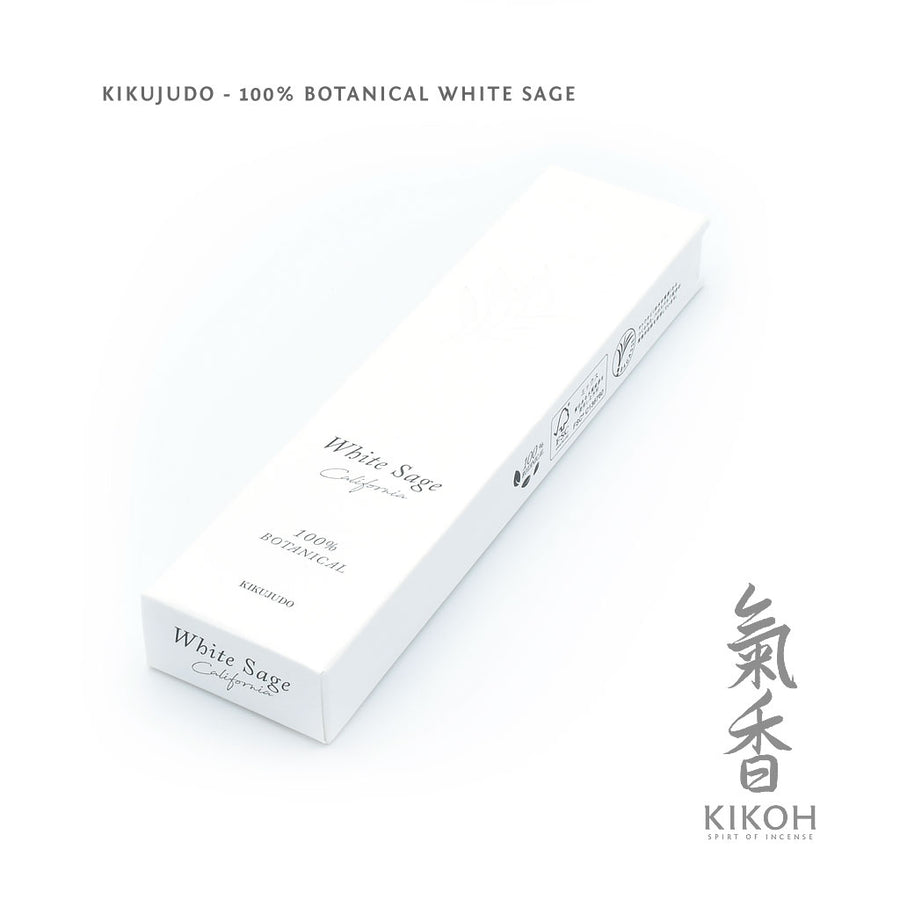 Kikujudo 100% Botanical - White Sage Incense