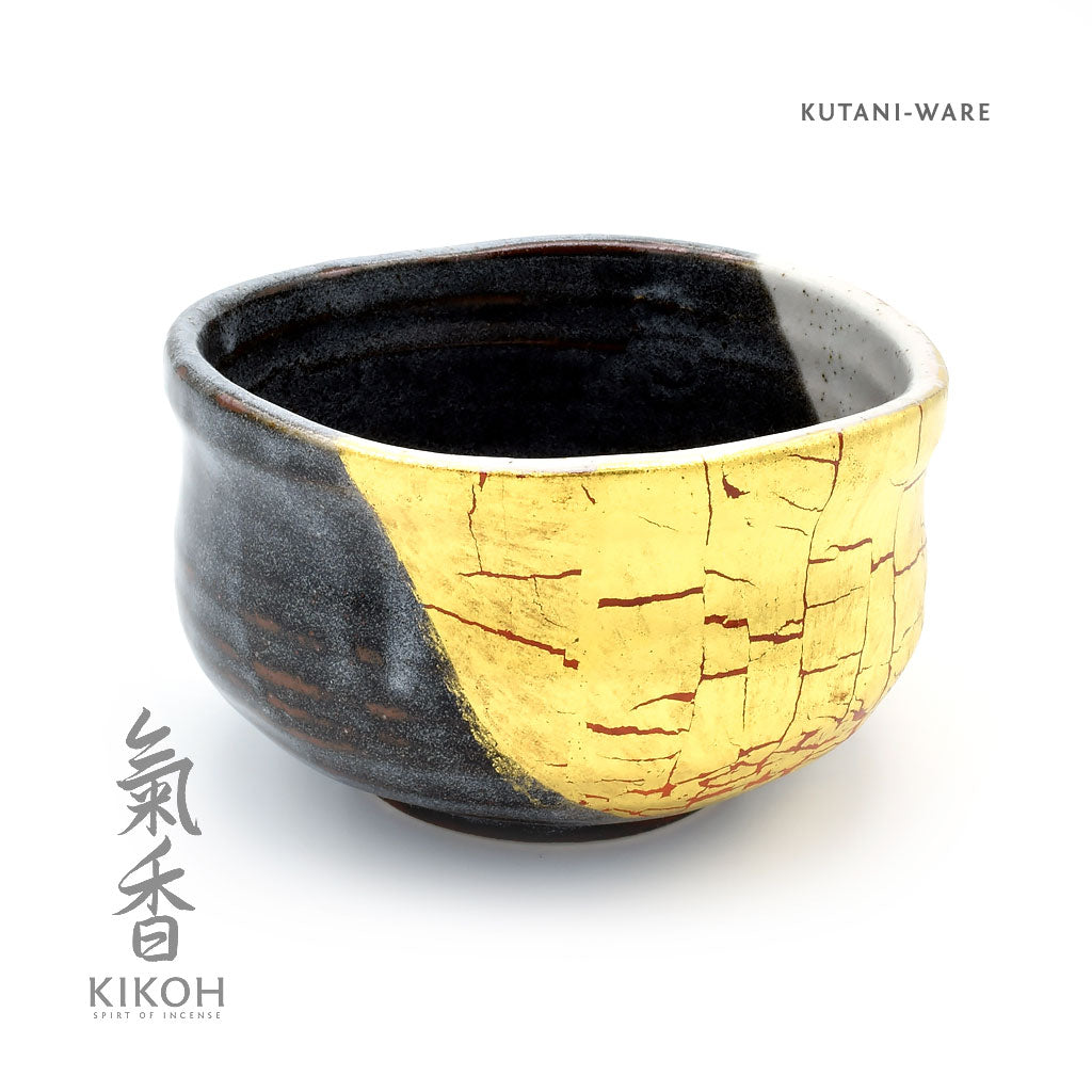 Gold Leaf Kutani-Ware Bowl