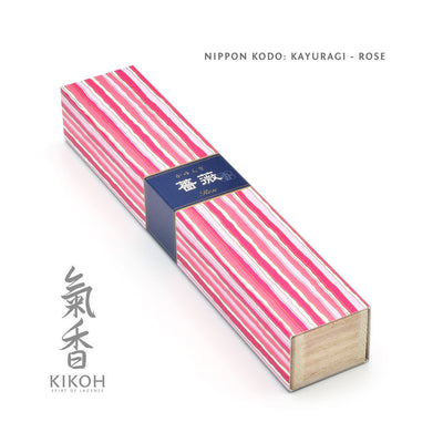 Nippon Kodo Kayuragi Incense - Rose package