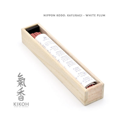 Nippon Kodo Kayuragi Incense - White Peach
