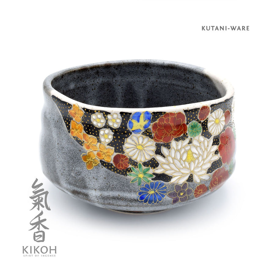 Akai Hanataba Kutani-Ware Koro - Kikoh Incense