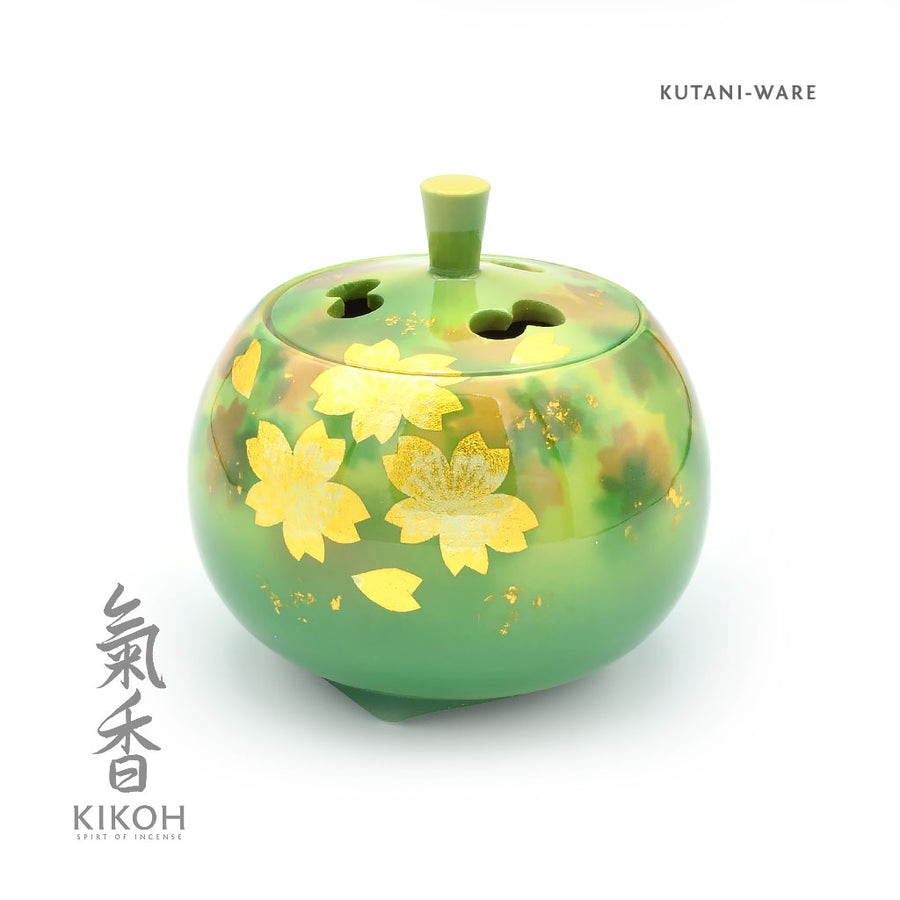Kogane no Sakura Kutani-Ware Koro