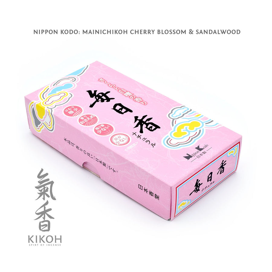 Nippon Kodo Mainichi-koh Incense - Cherry Blossom & Sandalwood