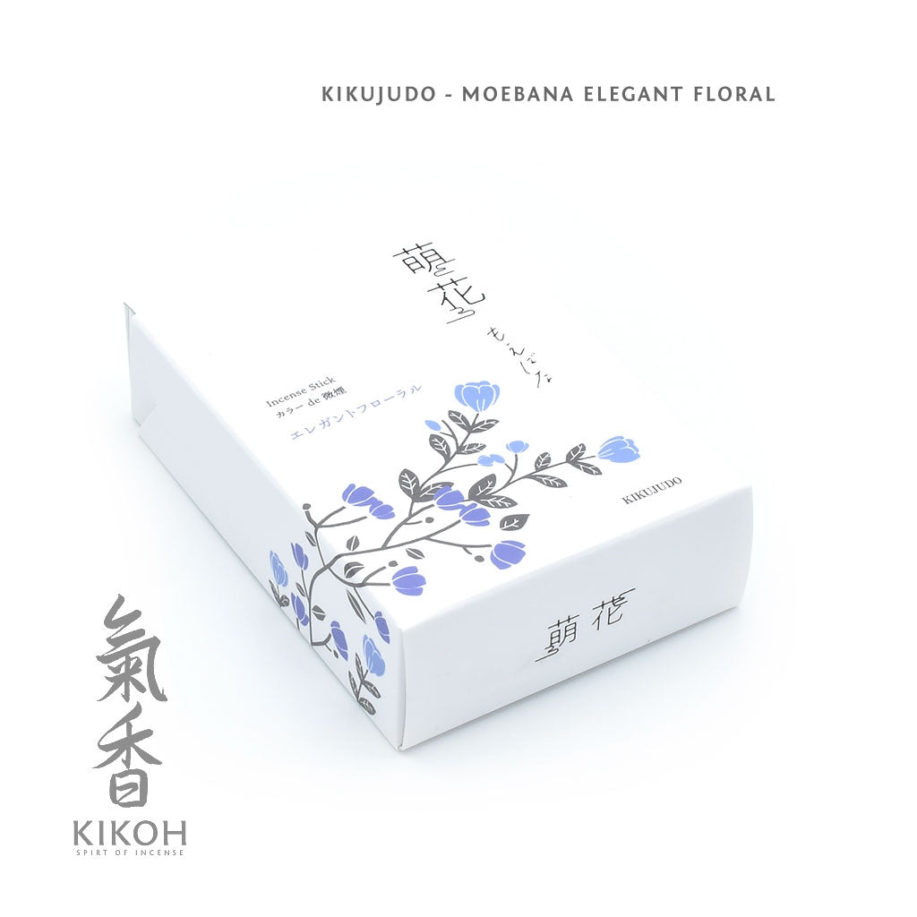 Kikujudo Moebana Elegant Floral Incense