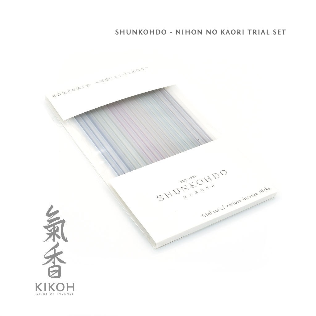 Shunkohdo Nihon no Kaori Incense Trial Set