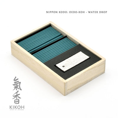 Nippon Kodo Oedo-koh Incense - Water Drop package inside