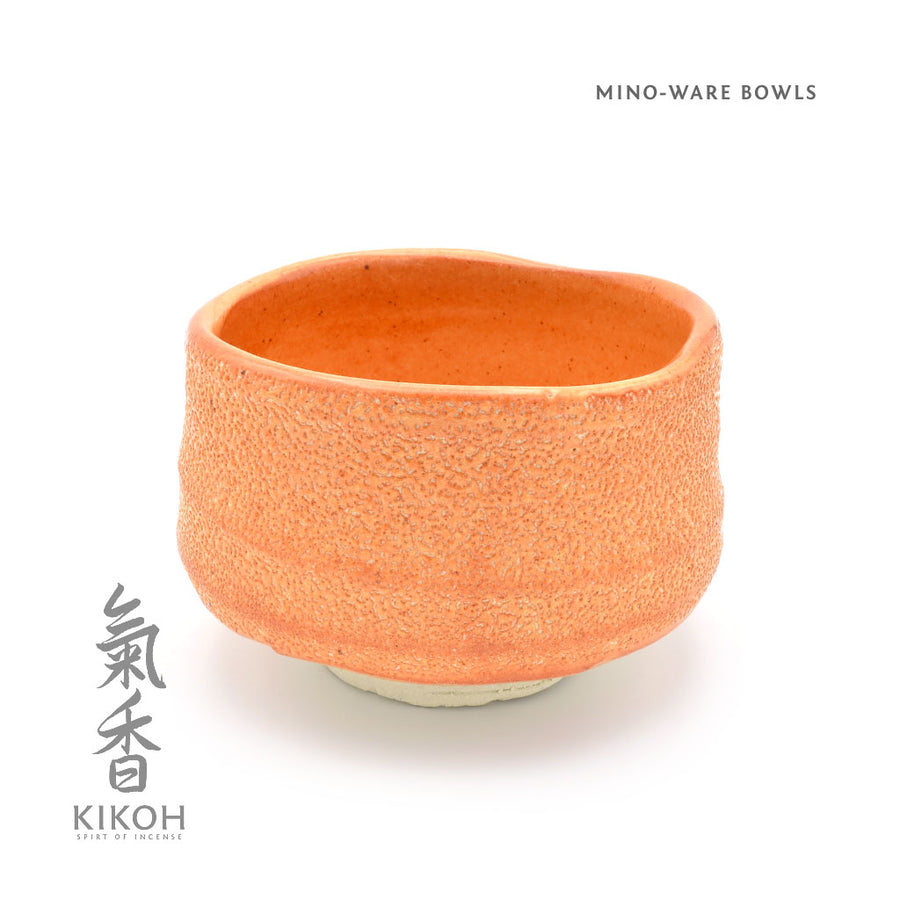 Orange Peel Mino-Ware Bowl
