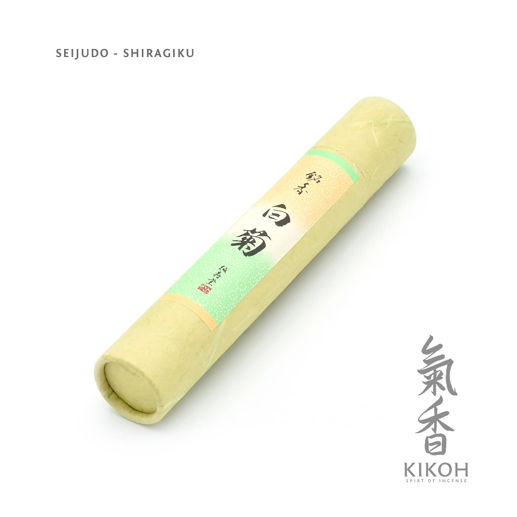 Seijudo Shiragiku Incense - Kikoh Incense LLC