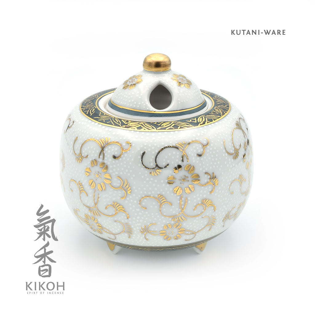 Shirogane Kutani-Ware Koro